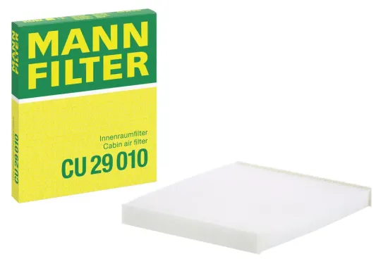 Filter, Innenraumluft hinter dem Handschuhfach MANN-FILTER CU 29 010 Bild Filter, Innenraumluft hinter dem Handschuhfach MANN-FILTER CU 29 010