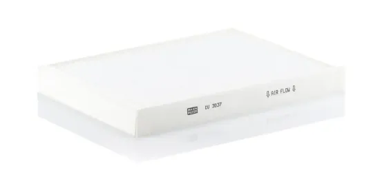 Filter, Innenraumluft Motorraum Beifahrerseite, unter der Wasserkastenabdeckung MANN-FILTER CU 3037 Bild Filter, Innenraumluft Motorraum Beifahrerseite, unter der Wasserkastenabdeckung MANN-FILTER CU 3037