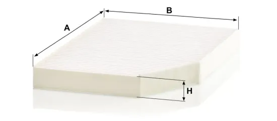 Filter, Innenraumluft unterhalb des Handschuhfaches MANN-FILTER CU 30 007 Bild Filter, Innenraumluft unterhalb des Handschuhfaches MANN-FILTER CU 30 007