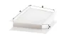 Filter, Innenraumluft Motorraum Beifahrerseite, unter der Wasserkastenabdeckung MANN-FILTER CU 3461/1 Bild Filter, Innenraumluft Motorraum Beifahrerseite, unter der Wasserkastenabdeckung MANN-FILTER CU 3461/1