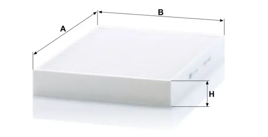 Filter, Innenraumluft unterhalb des Handschuhfaches MANN-FILTER CU 34 003 Bild Filter, Innenraumluft unterhalb des Handschuhfaches MANN-FILTER CU 34 003