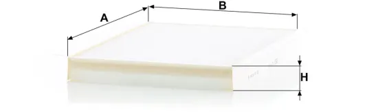 Filter, Innenraumluft Motorraum Mitte, unter der Wasserkastenabdeckung MANN-FILTER CU 3780 Bild Filter, Innenraumluft Motorraum Mitte, unter der Wasserkastenabdeckung MANN-FILTER CU 3780