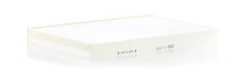 Filter, Innenraumluft Motorraum Mitte, unter der Wasserkastenabdeckung MANN-FILTER CU 3780