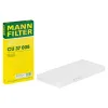 Filter, Innenraumluft MANN-FILTER CU 37 008 Bild Filter, Innenraumluft MANN-FILTER CU 37 008