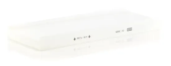 Filter, Innenraumluft Motorraum Beifahrerseite, unter der Wasserkastenabdeckung MANN-FILTER CU 3955 Bild Filter, Innenraumluft Motorraum Beifahrerseite, unter der Wasserkastenabdeckung MANN-FILTER CU 3955