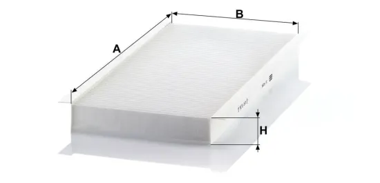 Filter, Innenraumluft Motorraum Mitte, unter der Wasserkastenabdeckung MANN-FILTER CU 4054 Bild Filter, Innenraumluft Motorraum Mitte, unter der Wasserkastenabdeckung MANN-FILTER CU 4054