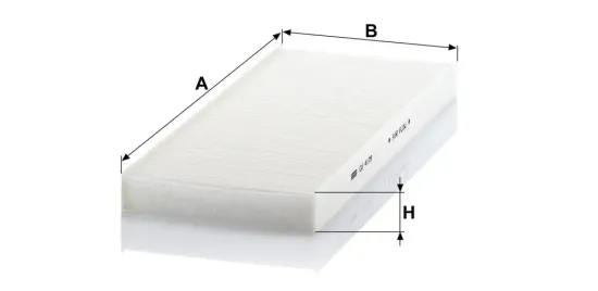 Filter, Innenraumluft Motorraum Fahrerseite, unter der Wasserkastenabdeckung MANN-FILTER CU 4179 Bild Filter, Innenraumluft Motorraum Fahrerseite, unter der Wasserkastenabdeckung MANN-FILTER CU 4179