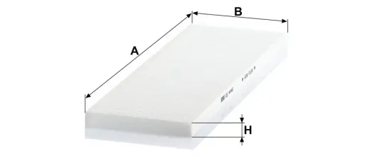 Filter, Innenraumluft Motorraum Beifahrerseite, unter der Wasserkastenabdeckung MANN-FILTER CU 4442 Bild Filter, Innenraumluft Motorraum Beifahrerseite, unter der Wasserkastenabdeckung MANN-FILTER CU 4442