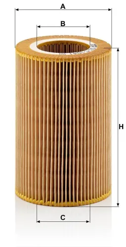 Luftfilter MANN-FILTER C 1041 Bild Luftfilter MANN-FILTER C 1041
