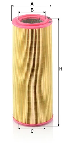 Luftfilter MANN-FILTER C 12 104 Bild Luftfilter MANN-FILTER C 12 104