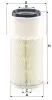 Luftfilter MANN-FILTER C 14 179 x Bild Luftfilter MANN-FILTER C 14 179 x