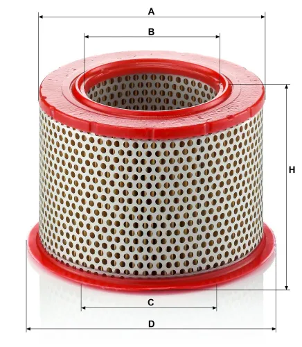 Luftfilter MANN-FILTER C 1555/1 Bild Luftfilter MANN-FILTER C 1555/1