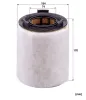 Luftfilter MANN-FILTER C 15 008 Bild Luftfilter MANN-FILTER C 15 008