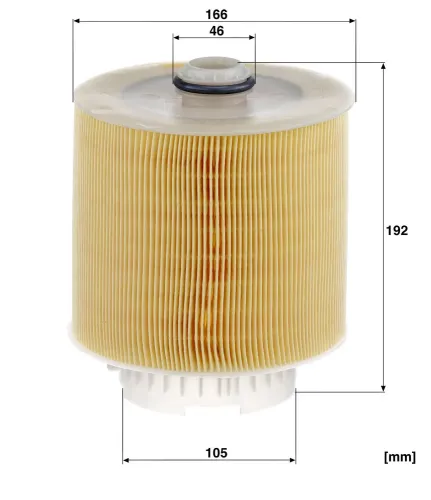 Luftfilter MANN-FILTER C 17 137/1 x Bild Luftfilter MANN-FILTER C 17 137/1 x