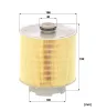 Luftfilter MANN-FILTER C 17 137 x Bild Luftfilter MANN-FILTER C 17 137 x