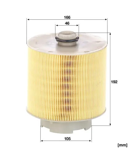 Luftfilter MANN-FILTER C 17 137 x Bild Luftfilter MANN-FILTER C 17 137 x