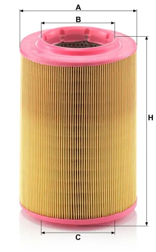 Luftfilter MANN-FILTER C 17 201/3 Bild Luftfilter MANN-FILTER C 17 201/3