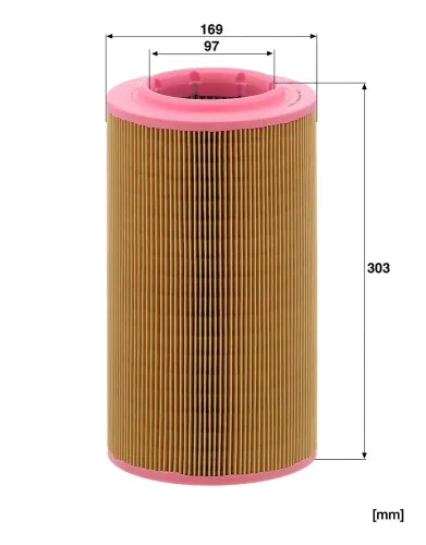 Luftfilter MANN-FILTER C 17 237 Bild Luftfilter MANN-FILTER C 17 237