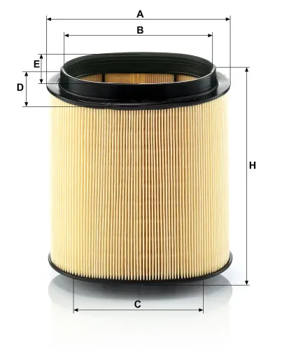 Luftfilter MANN-FILTER C 1869 Bild Luftfilter MANN-FILTER C 1869
