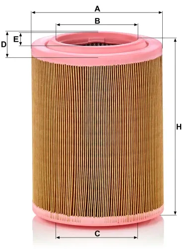 Luftfilter MANN-FILTER C 18 003 Bild Luftfilter MANN-FILTER C 18 003