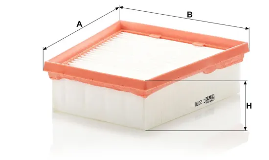 Luftfilter MANN-FILTER C 2030 Bild Luftfilter MANN-FILTER C 2030