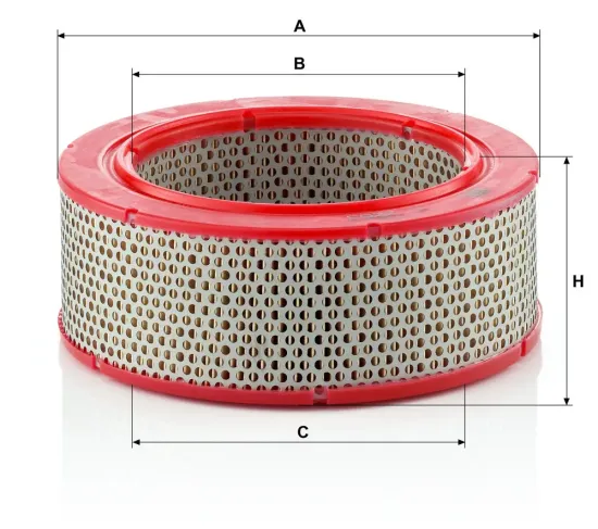 Luftfilter MANN-FILTER C 2263 Bild Luftfilter MANN-FILTER C 2263