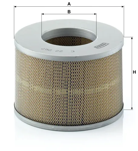 Luftfilter MANN-FILTER C 22 267 Bild Luftfilter MANN-FILTER C 22 267