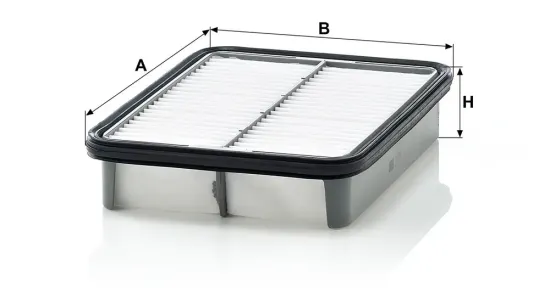 Luftfilter MANN-FILTER C 2326 Bild Luftfilter MANN-FILTER C 2326