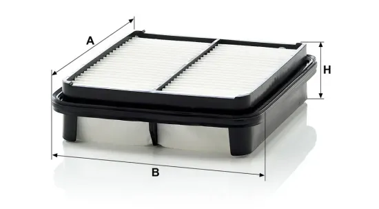 Luftfilter MANN-FILTER C 2337 Bild Luftfilter MANN-FILTER C 2337