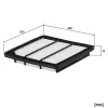 Luftfilter MANN-FILTER C 23 094 Bild Luftfilter MANN-FILTER C 23 094