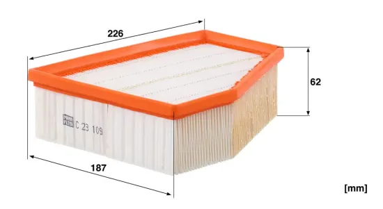 Luftfilter MANN-FILTER C 23 109 Bild Luftfilter MANN-FILTER C 23 109