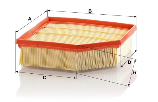 Luftfilter MANN-FILTER C 23 129 Bild Luftfilter MANN-FILTER C 23 129