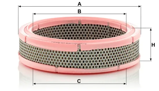 Luftfilter MANN-FILTER C 2443 Bild Luftfilter MANN-FILTER C 2443