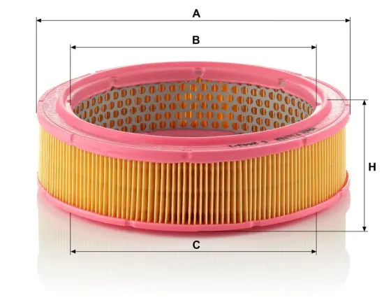 Luftfilter MANN-FILTER C 2443/1 Bild Luftfilter MANN-FILTER C 2443/1