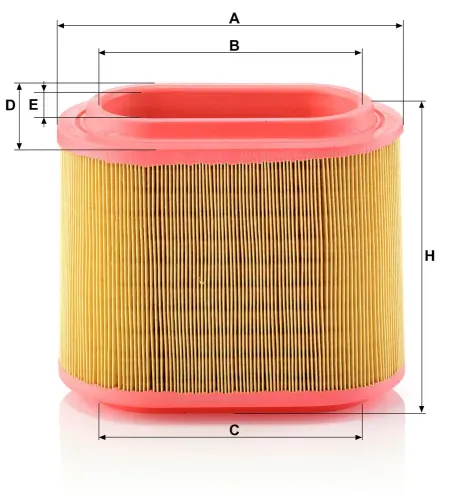 Luftfilter MANN-FILTER C 24 196 Bild Luftfilter MANN-FILTER C 24 196
