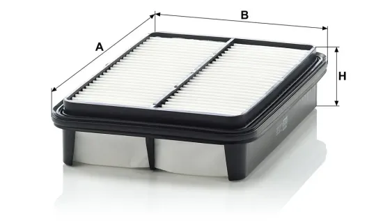 Luftfilter MANN-FILTER C 2535 Bild Luftfilter MANN-FILTER C 2535
