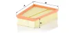 Luftfilter MANN-FILTER C 25 115 Bild Luftfilter MANN-FILTER C 25 115