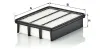 Luftfilter MANN-FILTER C 26 028 Bild Luftfilter MANN-FILTER C 26 028