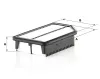 Luftfilter MANN-FILTER C 26 033 Bild Luftfilter MANN-FILTER C 26 033