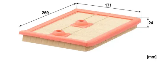 Luftfilter MANN-FILTER C 27 009 Bild Luftfilter MANN-FILTER C 27 009
