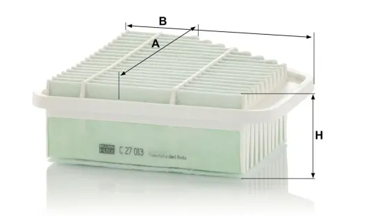Luftfilter MANN-FILTER C 27 013 Bild Luftfilter MANN-FILTER C 27 013