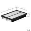 Luftfilter MANN-FILTER C 27 019 Bild Luftfilter MANN-FILTER C 27 019
