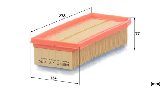 Luftfilter MANN-FILTER C 27 030 Bild Luftfilter MANN-FILTER C 27 030