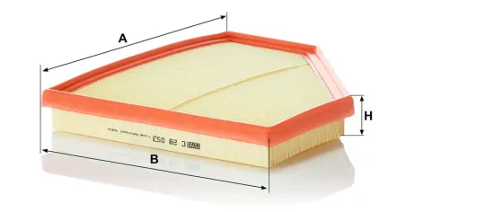 Luftfilter MANN-FILTER C 28 053 Bild Luftfilter MANN-FILTER C 28 053