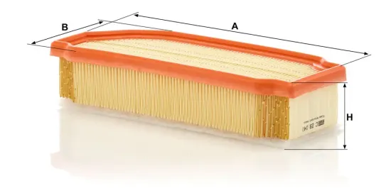 Luftfilter links MANN-FILTER C 29 041 Bild Luftfilter links MANN-FILTER C 29 041