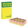 Luftfilter MANN-FILTER C 34 001 Bild Luftfilter MANN-FILTER C 34 001