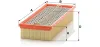 Luftfilter MANN-FILTER C 34 109/2 Bild Luftfilter MANN-FILTER C 34 109/2