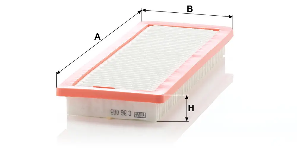 Luftfilter MANN-FILTER C 36 003