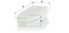 Luftfilter MANN-FILTER C 3725 Bild Luftfilter MANN-FILTER C 3725