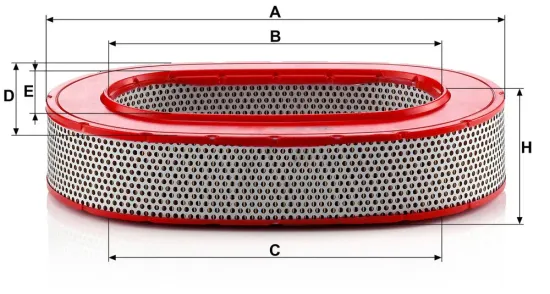 Luftfilter MANN-FILTER C 37 145 Bild Luftfilter MANN-FILTER C 37 145